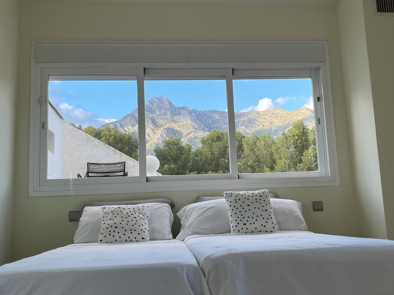 Dormitorio con vistas a La Concha